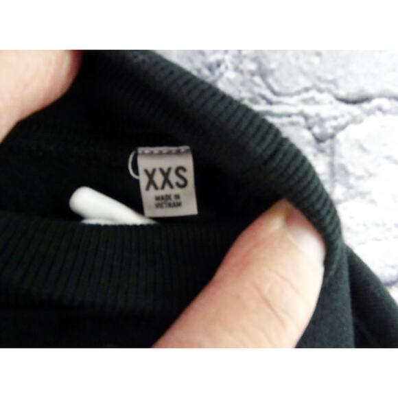 Fear of God Essentials Crew Neck  Sweatshirt Black Unisex XXS Oversized NWT - Picture 3 of 12